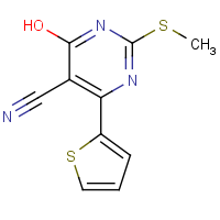 CAS:109532-85-6 | OR111417 | 4-Hydroxy-2-(methylthio)-6-thien-2-ylpyrimidine-5-carbonitrile