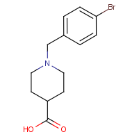 CAS: 733797-83-6 | OR111433 | 1-(4-Bromobenzyl)piperidine-4-carboxylic acid