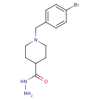 CAS:1306738-67-9 | OR111434 | 1-(4-Bromobenzyl)piperidine-4-carbohydrazide