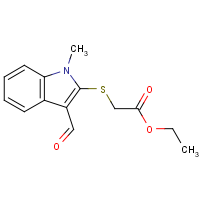 CAS:2197055-31-3 | OR111483 | Ethyl [(3-formyl-1-methyl-1H-indol-2-yl)thio]acetate