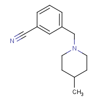 CAS: 1016873-24-7 | OR111501 | 3-[(4-Methylpiperidin-1-yl)methyl]benzonitrile