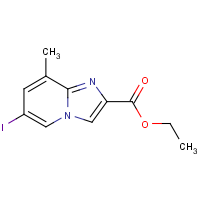 CAS: 952183-17-4 | OR111531 | Ethyl 6-iodo-8-methylimidazo[1,2-a]pyridine-2-carboxylate