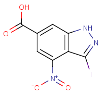 CAS:885521-14-2 | OR111563 | 3-Iodo-4-nitro-1H-indazole-6-carboxylic acid