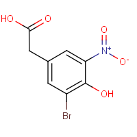 CAS: 38694-44-9 | OR111578 | (3-Bromo-4-hydroxy-5-nitrophenyl)acetic acid