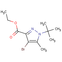 CAS: 2391987-03-2 | OR111579 | Ethyl 4-bromo-1-tert-butyl-5-methyl-1H-pyrazole-3-carboxylate