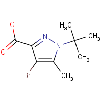 CAS: 2391987-04-3 | OR111580 | 4-Bromo-1-tert-butyl-5-methyl-1H-pyrazole-3-carboxylic acid