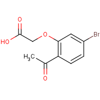 CAS: 90772-69-3 | OR111598 | (2-Acetyl-5-bromophenoxy)acetic acid
