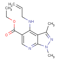 CAS: 1775632-58-0 | OR111630 | Ethyl 4-(allylamino)-1,3-dimethyl-1H-pyrazolo[3,4-b]pyridine-5-carboxylate