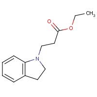 CAS: 887574-27-8 | OR111635 | Ethyl 3-(2,3-dihydro-1H-indol-1-yl)propanoate