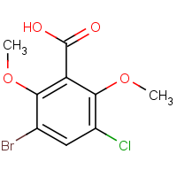 CAS:73219-92-8 | OR111641 | 3-Bromo-5-chloro-2,6-dimethoxybenzoic acid