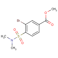 CAS: 1333551-35-1 | OR111646 | Methyl 3-bromo-4-(dimethylsulfamoyl)benzoate