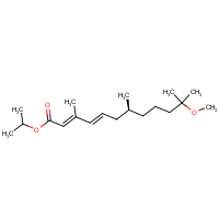 CAS:65733-16-6 | OR11200 | Isopropyl (2E,4E,7S)-11-methoxy-3,7,11-trimethyldodeca-2,4-dienoate