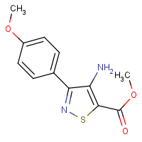 CAS: 82424-54-2 | OR11372 | Methyl 4-amino-3-(4-methoxyphenyl)isothiazole-5-carboxylate