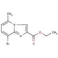 CAS:135995-45-8 | OR11400 | Ethyl 8-bromo-5-methylimidazo[1,2-a]pyridine-2-carboxylate