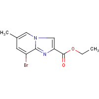 CAS:847446-55-3 | OR11401 | Ethyl 8-bromo-6-methylimidazo[1,2-a]pyridine-2-carboxylate