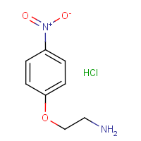 CAS:98395-62-1 | OR11412 | 4-(2-Aminoethoxy)-1-nitrobenzene hydrochloride