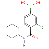 CAS: 957034-65-0 | OR11445 | 3-Chloro-4-(cyclohexylcarbamoyl)benzeneboronic acid