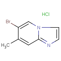 CAS:957035-22-2 | OR11461 | 6-Bromo-7-methylimidazo[1,2-a]pyridine hydrochloride