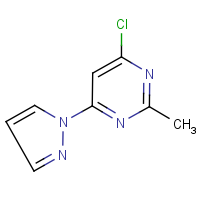 CAS: 957035-38-0 | OR11465 | 4-Chloro-2-methyl-6-(1H-pyrazol-1-yl)pyrimidine