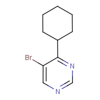 CAS: 941294-28-6 | OR11473 | 5-Bromo-4-cyclohexylpyrimidine