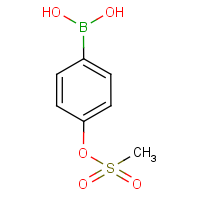 CAS:957035-04-0 | OR11487 | 4-[(Methylsulphonyl)oxy]benzeneboronic acid