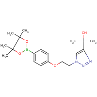 CAS: 957035-00-6 | OR11489 | 4-{2-[4-(2-Hydroxypropan-2-yl)-1,2,3-triazol-1-yl]ethoxy}benzeneboronic acid, pinacol ester