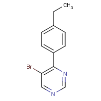 CAS:951884-40-5 | OR11579 | 5-Bromo-4-(4-ethylphenyl)pyrimidine
