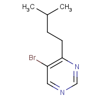 CAS: 951884-42-7 | OR11584 | 5-Bromo-4-(3-methylbutyl)pyrimidine