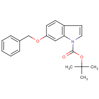 CAS:933474-39-6 | OR11590 | 6-(Benzyloxy)-1H-indole, N-BOC protected