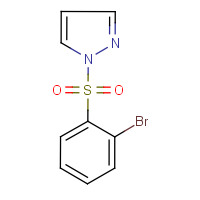 CAS: 957120-65-9 | OR11604 | 1-[(2-Bromophenyl)sulphonyl]-1H-pyrazole