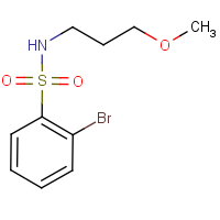 CAS:848906-56-9 | OR11642 | 2-Bromo-N-(3-methoxypropyl)benzenesulphonamide