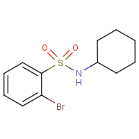 CAS: 951883-95-7 | OR11653 | 2-Bromo-N-cyclohexylbenzenesulphonamide