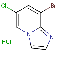 CAS:957120-39-7 | OR11667 | 8-Bromo-6-chloroimidazo[1,2-a]pyridine hydrochloride