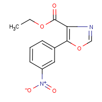 CAS:916674-05-0 | OR11684 | Ethyl 5-(3-nitrophenyl)-1,3-oxazole-4-carboxylate