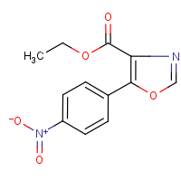CAS: 72030-87-6 | OR11685 | Ethyl 5-(4-nitrophenyl)-1,3-oxazole-4-carboxylate