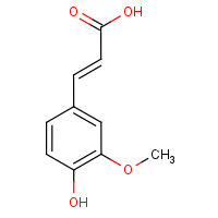 CAS:537-98-4 | OR1171 | trans-4-Hydroxy-3-methoxycinnamic acid