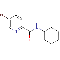 CAS:951885-08-8 | OR11903 | 5-Bromo-N-cyclohexylpyridine-2-carboxamide