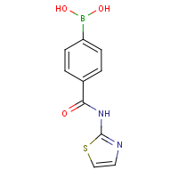 CAS: 850568-26-2 | OR1192 | 4-(1,3-Thiazol-2-ylcarbamoyl)benzeneboronic acid