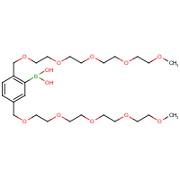 CAS: 957121-01-6 | OR11928 | 2,5-Di-(2,5,8,11,14-pentaoxapentadec-1-yl)benzeneboronic acid