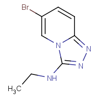 CAS:951884-90-5 | OR11937 | 6-Bromo-3-(ethylamino)[1,2,4]triazolo[4,3-a]pyridine