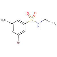 CAS:951885-52-2 | OR11983 | 3-Bromo-N-ethyl-5-methylbenzenesulphonamide