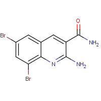CAS:937601-68-8 | OR12013 | 2-Amino-6,8-dibromoquinoline-3-carboxamide