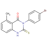 CAS: 937601-63-3 | OR12047 | 3-(4-Bromophenyl)-5-methyl-2-thioxo-2,3-dihydro-1H-quinazolin-4-one