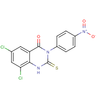 CAS: 937601-65-5 | OR12075 | 6,8-Dichloro-3-(4-nitrophenyl)-2-thioxo-2,3-dihydro-1H-quinazolin-4-one