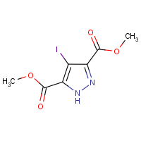CAS:1027819-68-6 | OR12086 | Dimethyl 4-iodo-1H-pyrazole-3,5-dicarboxylate