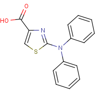 CAS:937601-81-5 | OR12088 | 2-(Diphenylamino)-1,3-thiazole-4-carboxylic acid