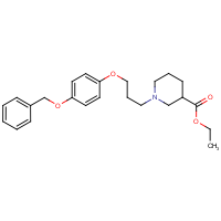 CAS: 937602-25-0 | OR12092 | Ethyl 1-{3-[4-(benzyloxy)phenoxy]propyl}piperidine-3-carboxylate