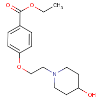 CAS:937601-92-8 | OR12097 | Ethyl 4-[2-(4-hydroxypiperidin-1-yl)ethoxy]benzoate