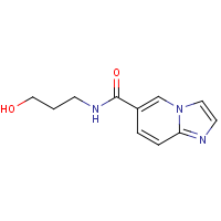 CAS:937601-93-9 | OR12104 | N-(3-Hydroxypropyl)imidazo[1,2-a]pyridine-6-carboxamide
