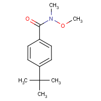 CAS:208188-23-2 | OR12107 | 4-(tert-Butyl)-N-methoxy-N-methylbenzamide